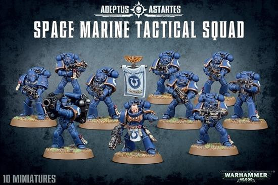 Games Workshop Space Marines Tactical Squad